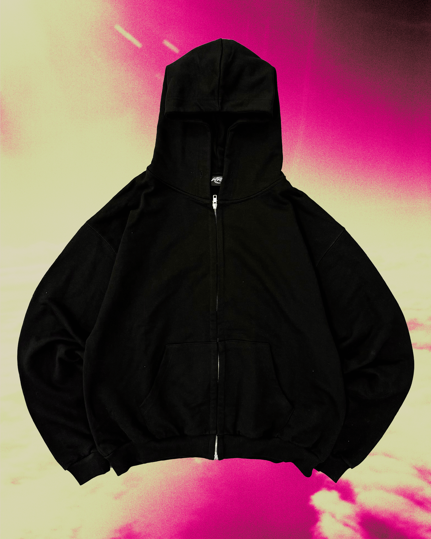 HOODIE (BLACK) SHOOTING STAR