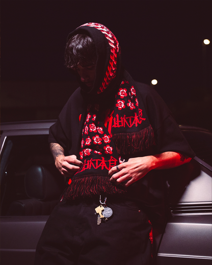 2- BLOSSOM SNAKE SCARF