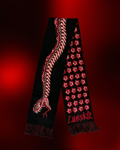 2- BLOSSOM SNAKE SCARF